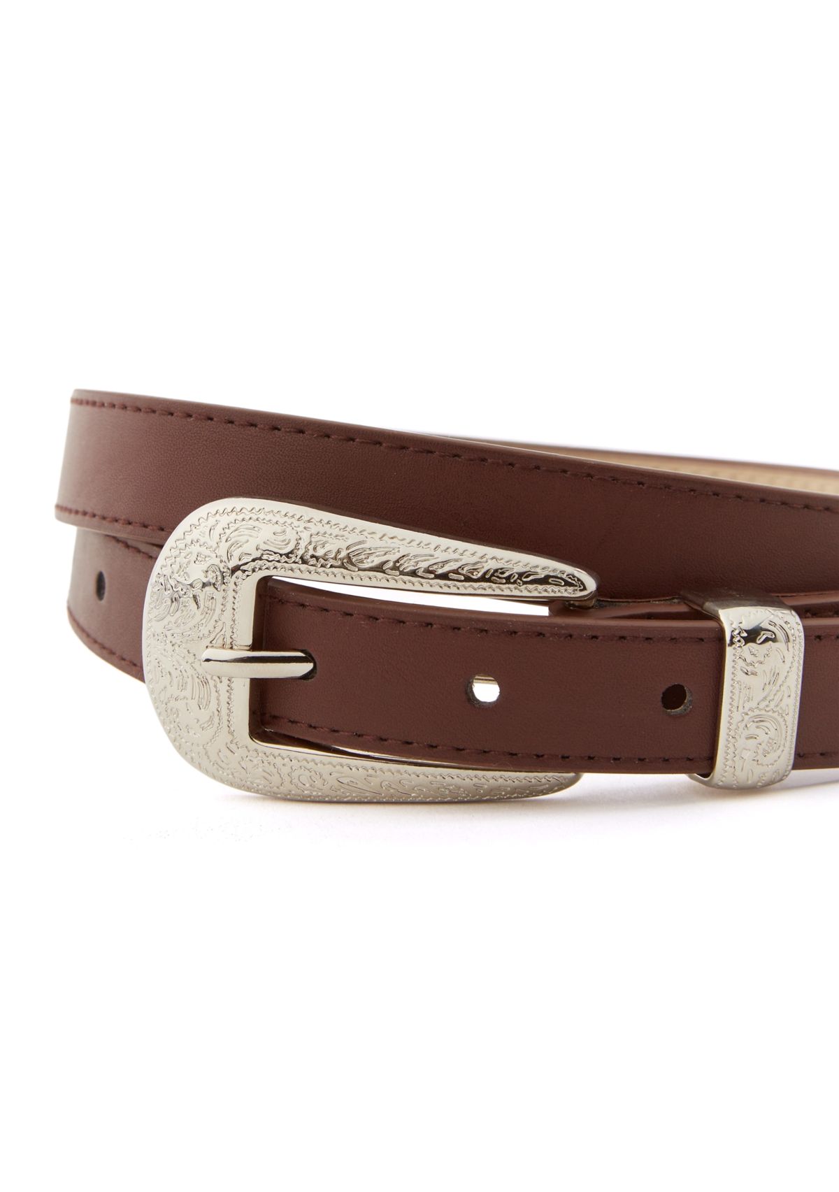 Womens Soft Femme Western Belt 