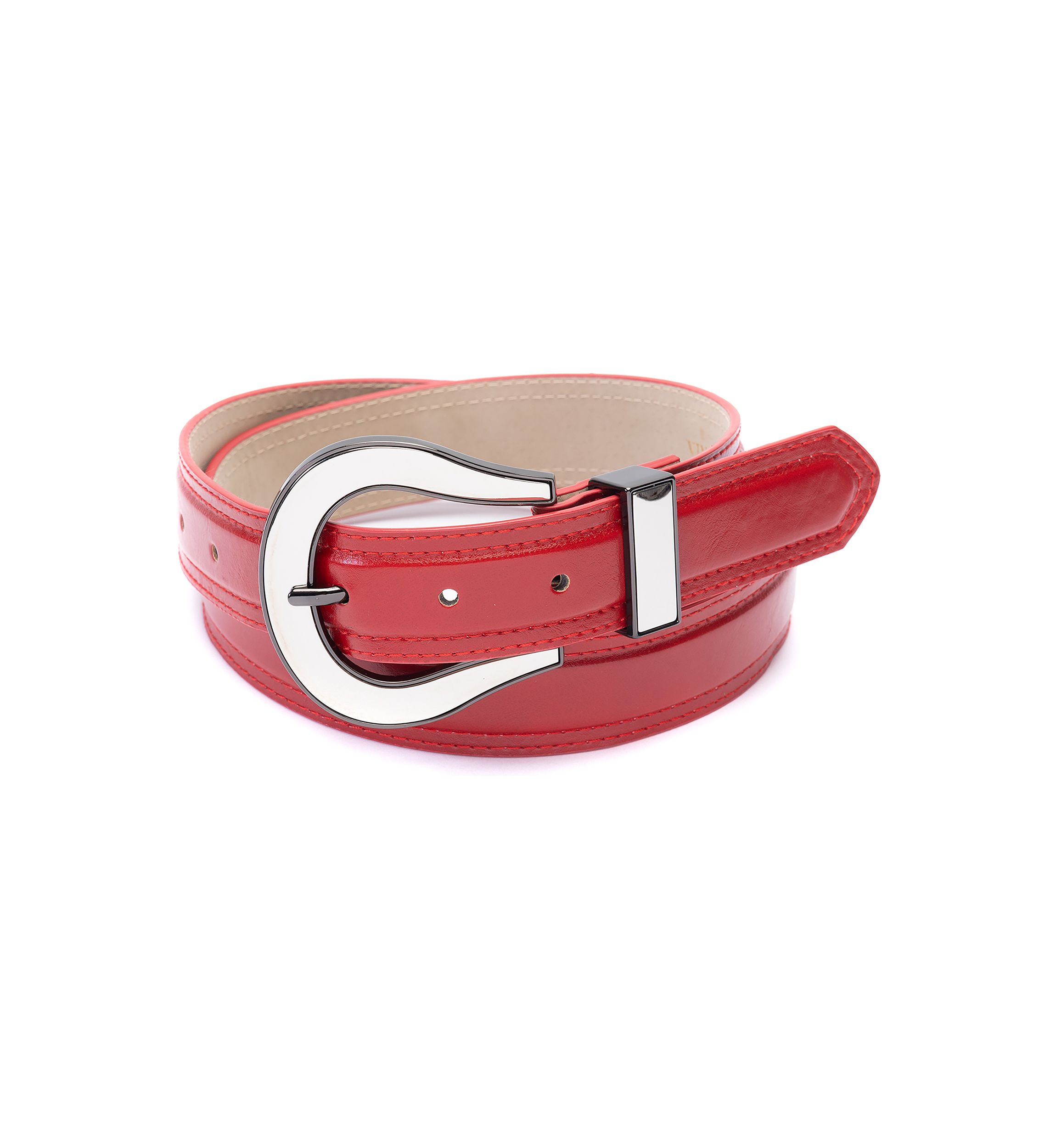 Two Tone Hardware Belt 