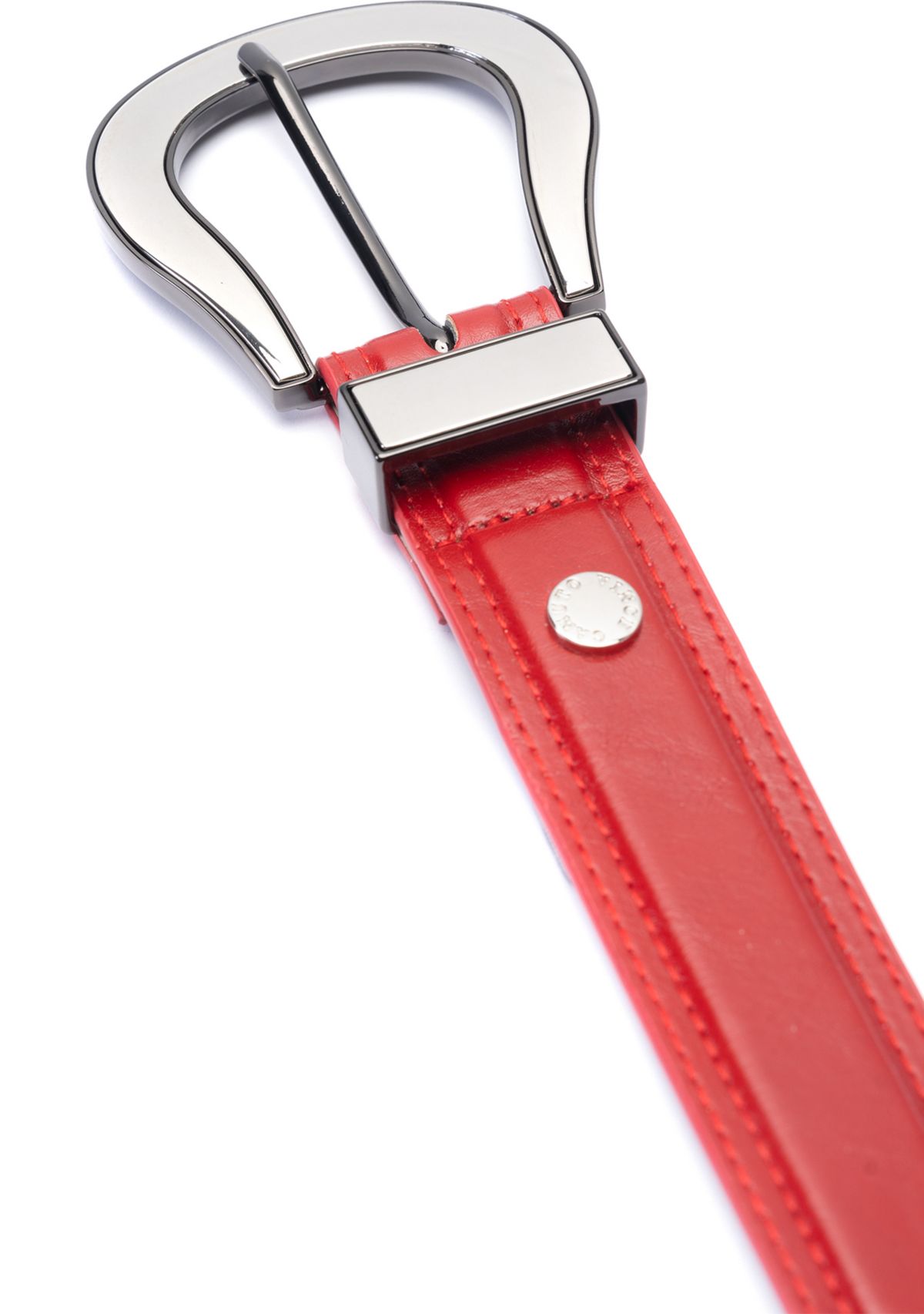 Two Tone Hardware Belt 