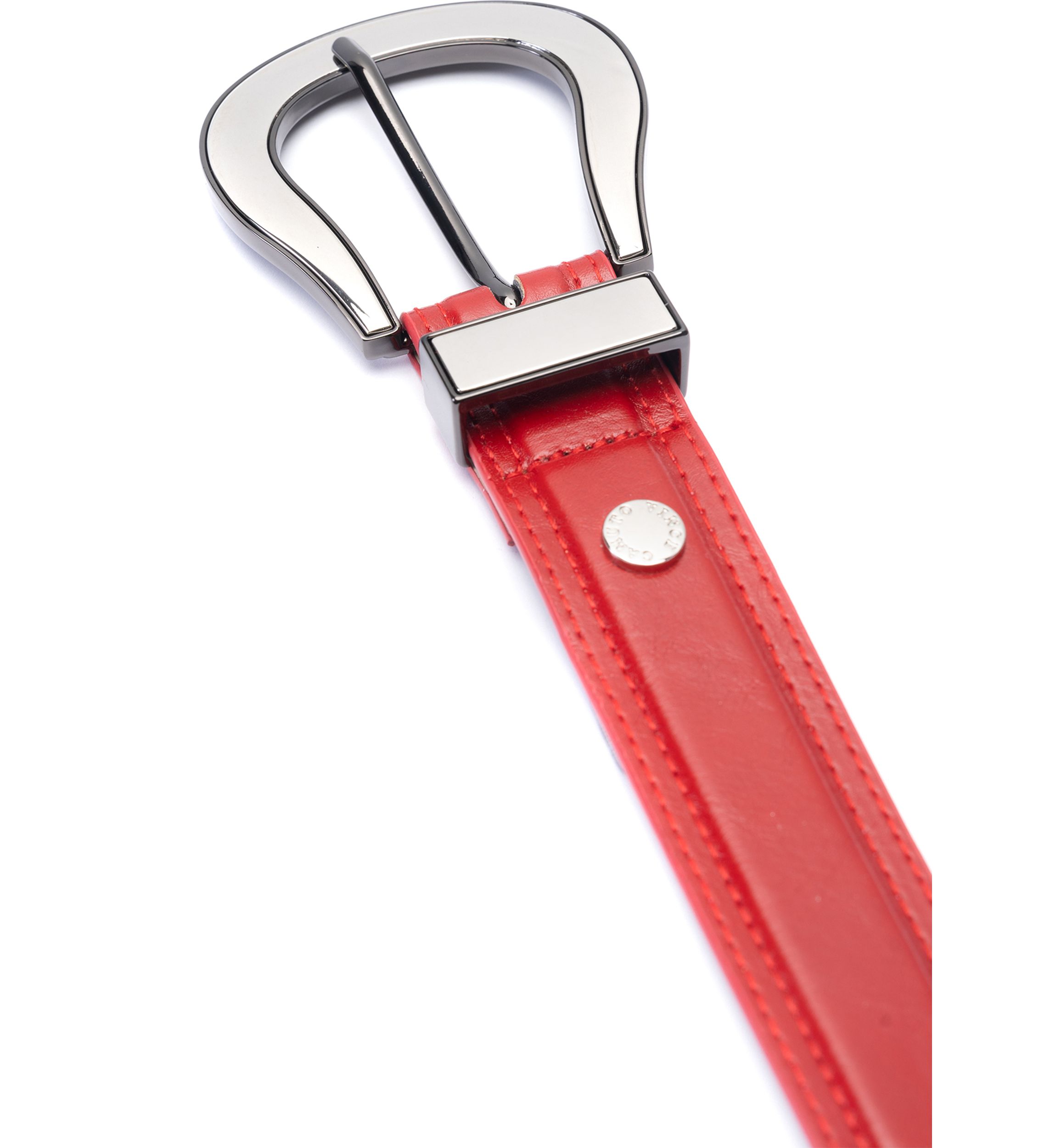 Two Tone Hardware Belt 