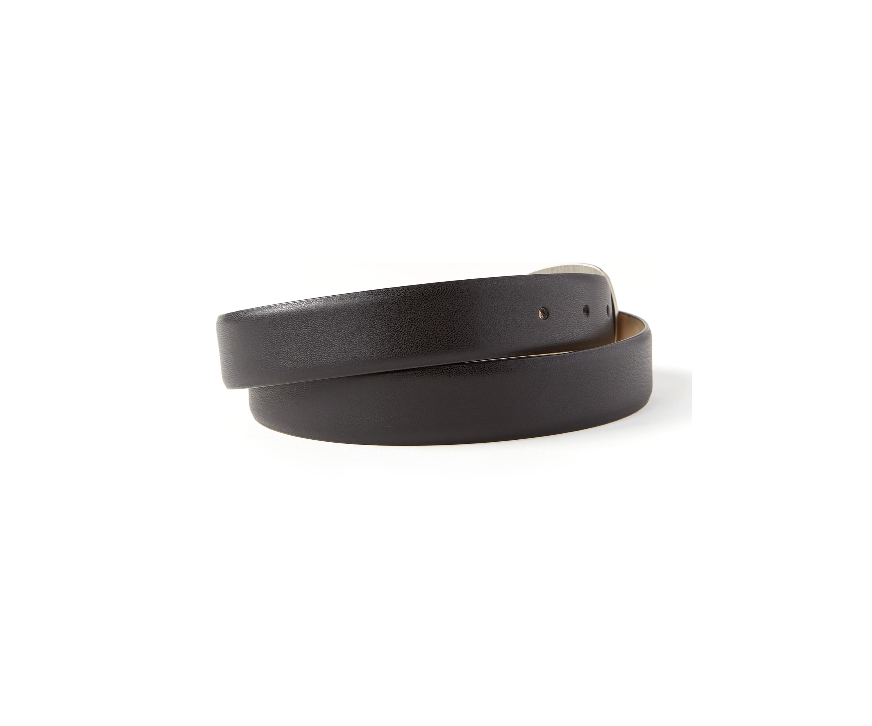 Two Tone Texture Multi Loop Belt