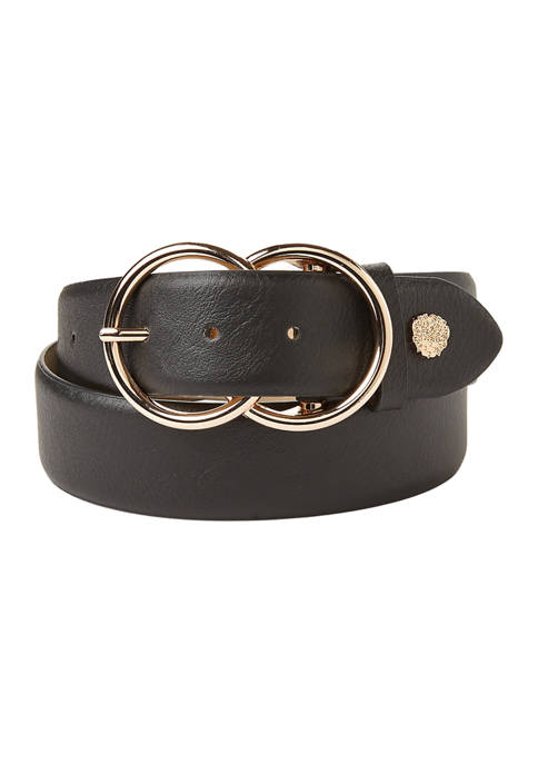 Vince Camuto Double Ring Belt