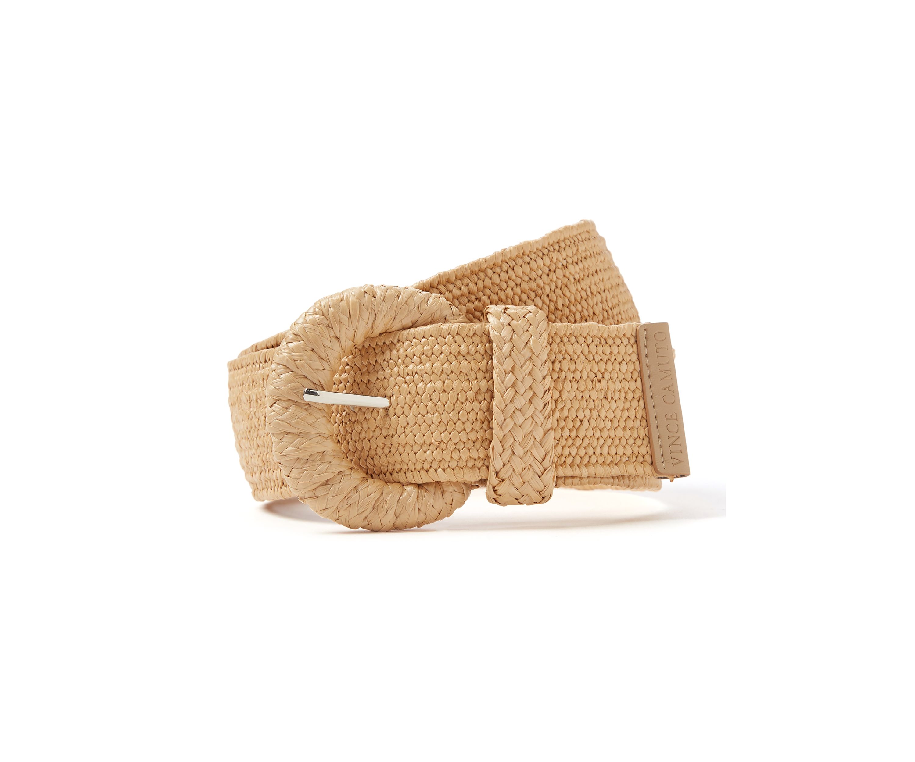 Stretch Rattan Belt with Buckle
