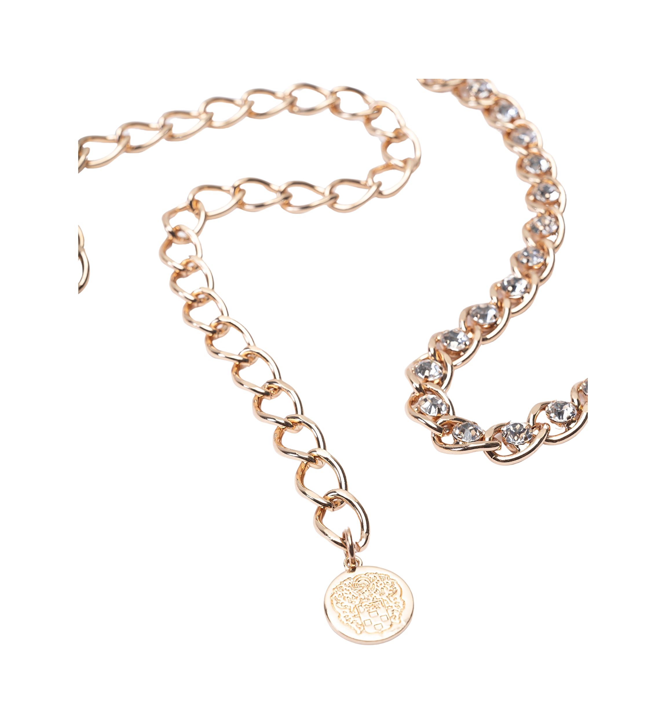 Chain Belt with Crystal Links