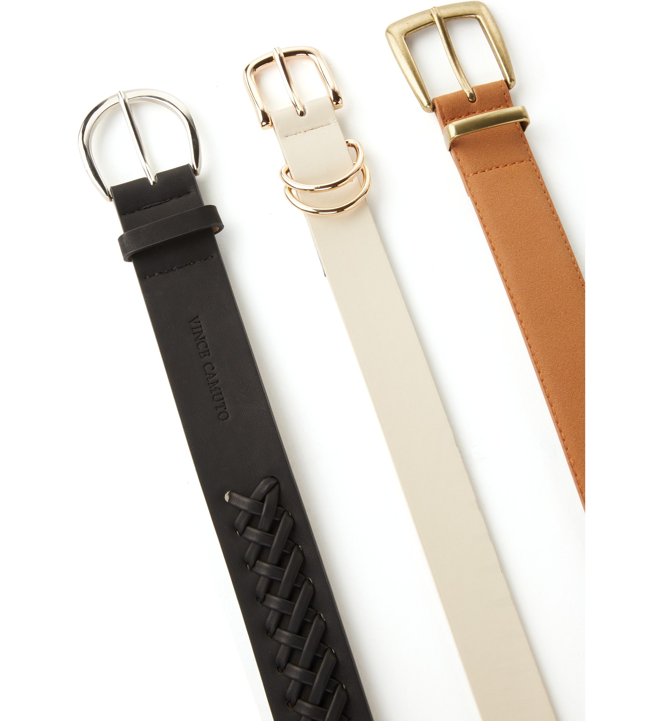 3 for 1 Wide Sueded Belt Set