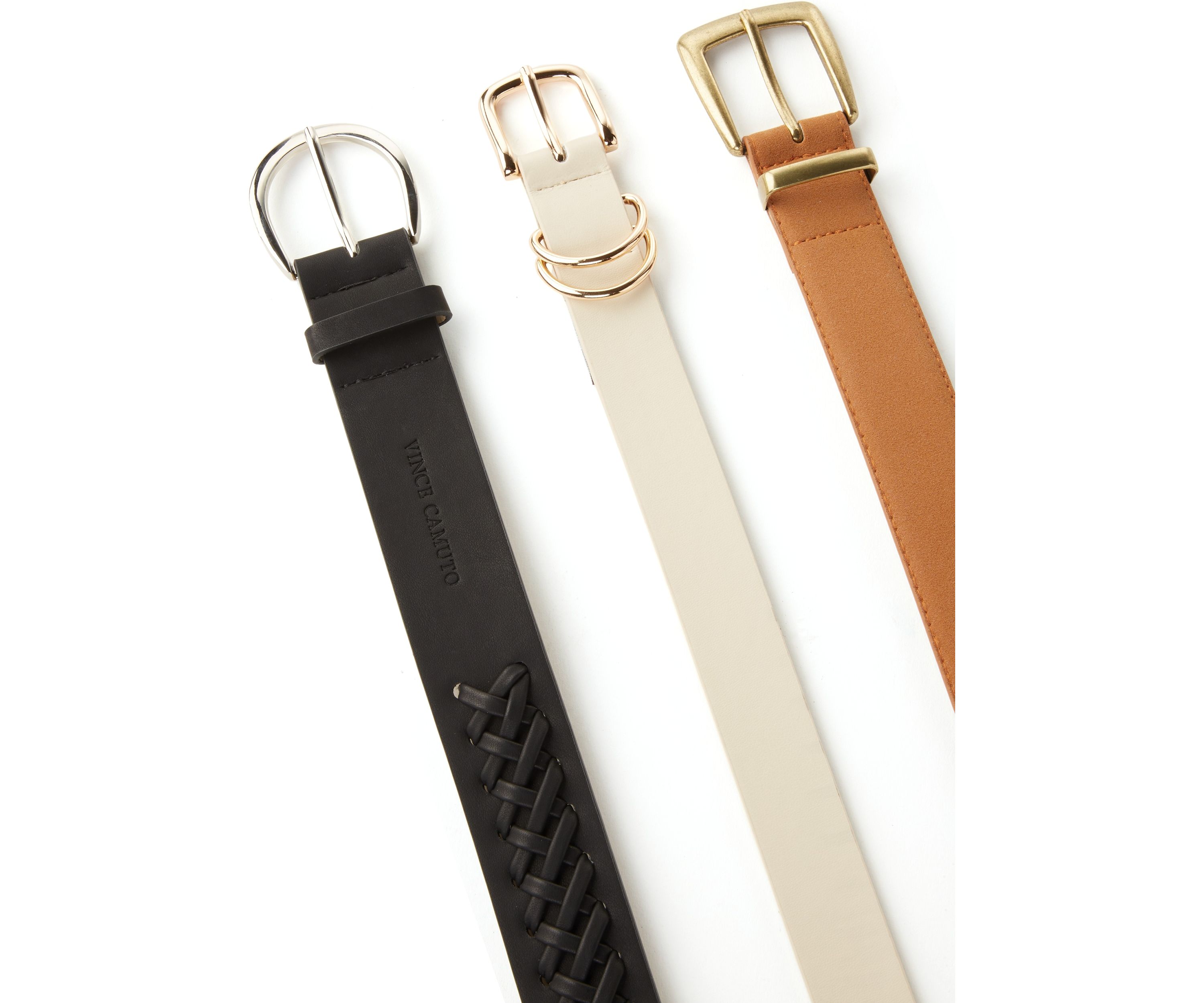 3 for 1 Wide Sueded Belt Set