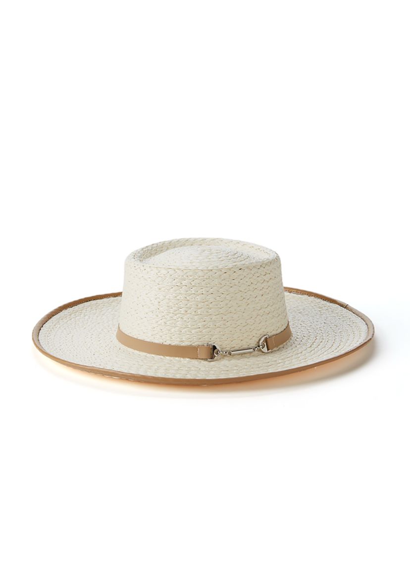 Gondalier Hat with Vegan Leather Band
