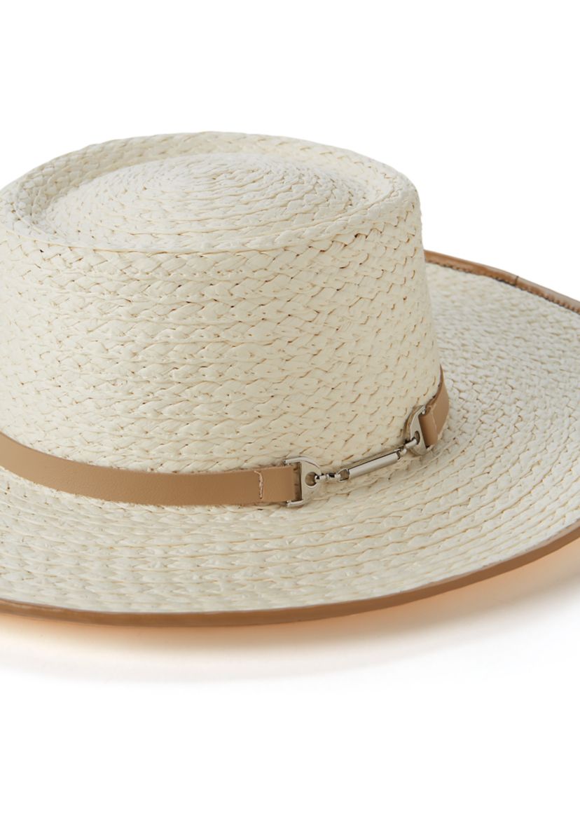 Gondalier Hat with Vegan Leather Band