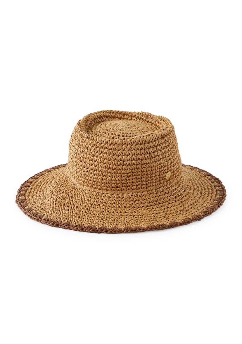 Vince Camuto Telescope Mid Brim Whipstitch Bucket Hat | Belk display picture 1