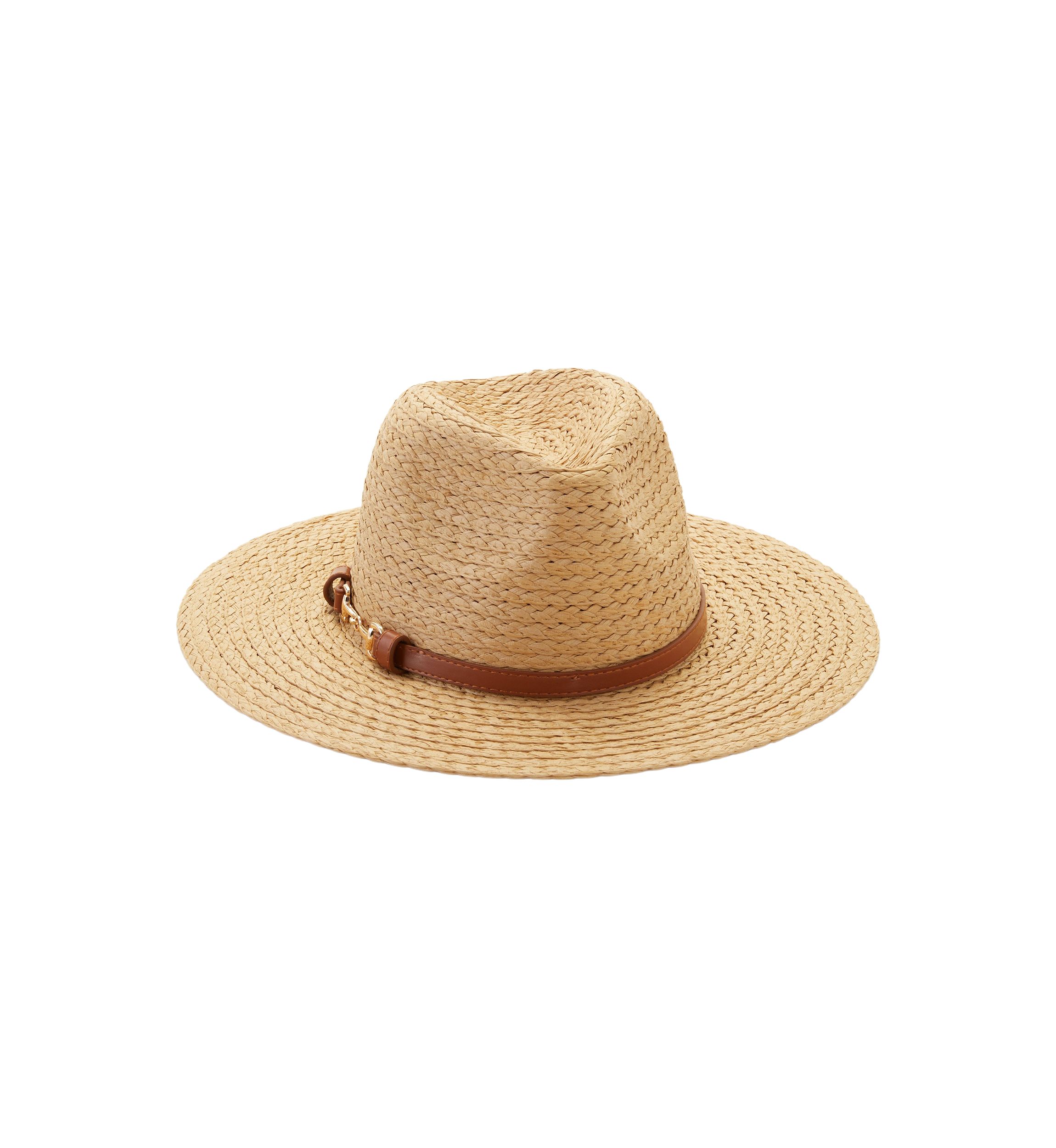 Belted Panama Hat