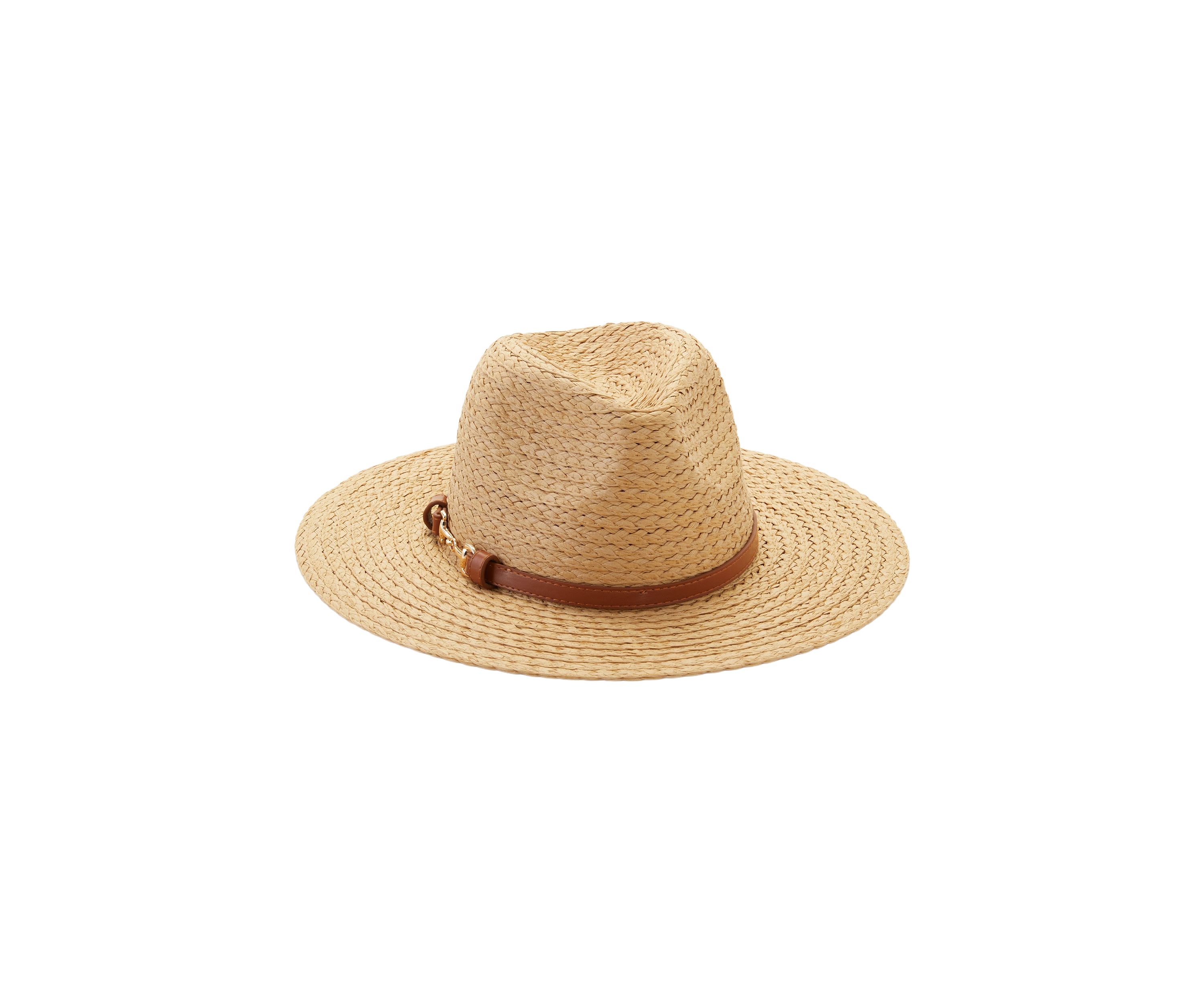 Belted Panama Hat