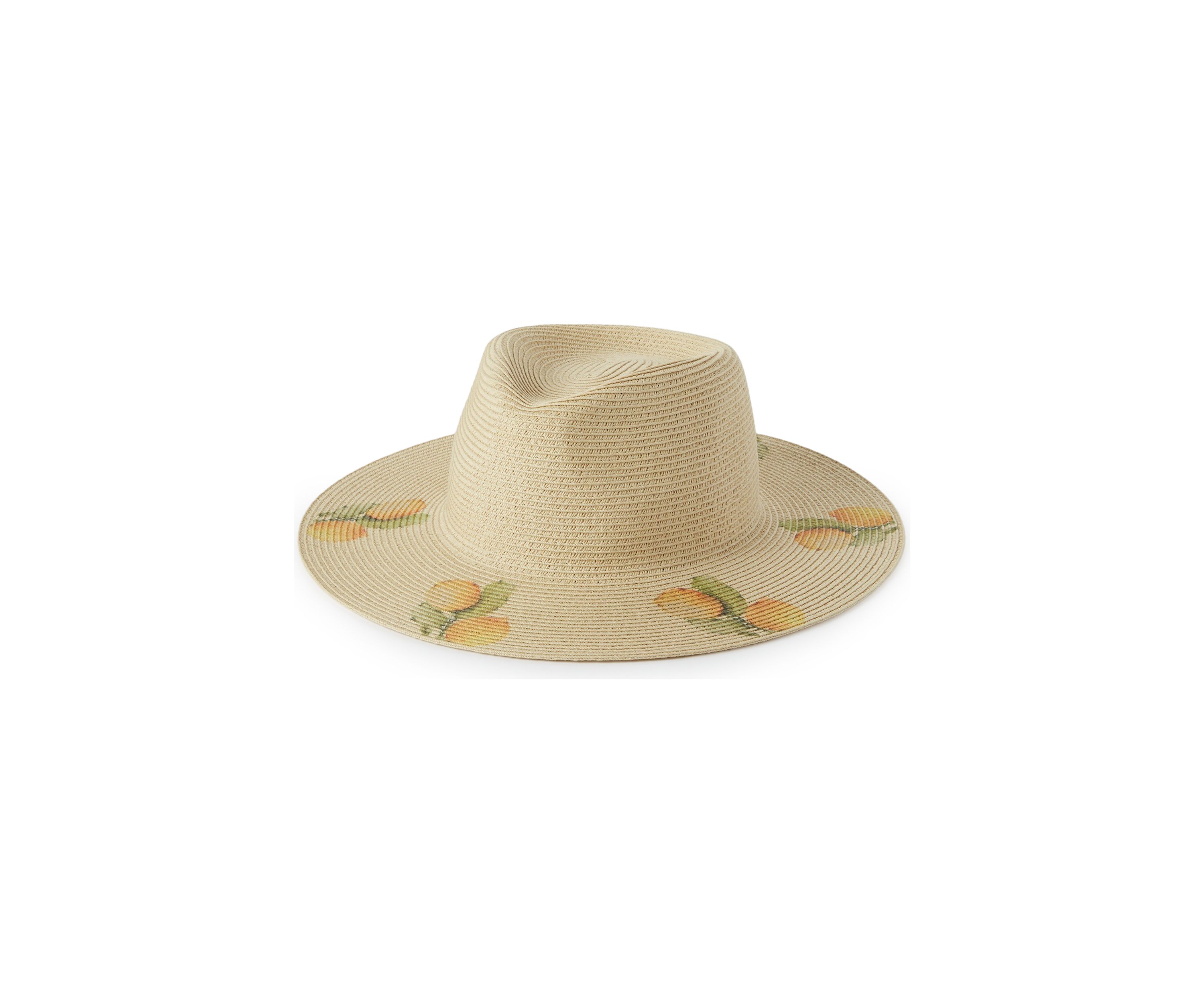 Printed Panama Hat