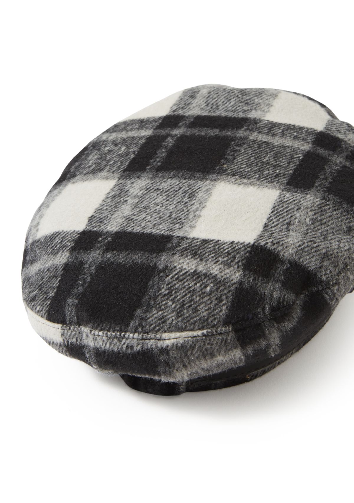 Plaid Horsebit Conductor Cap