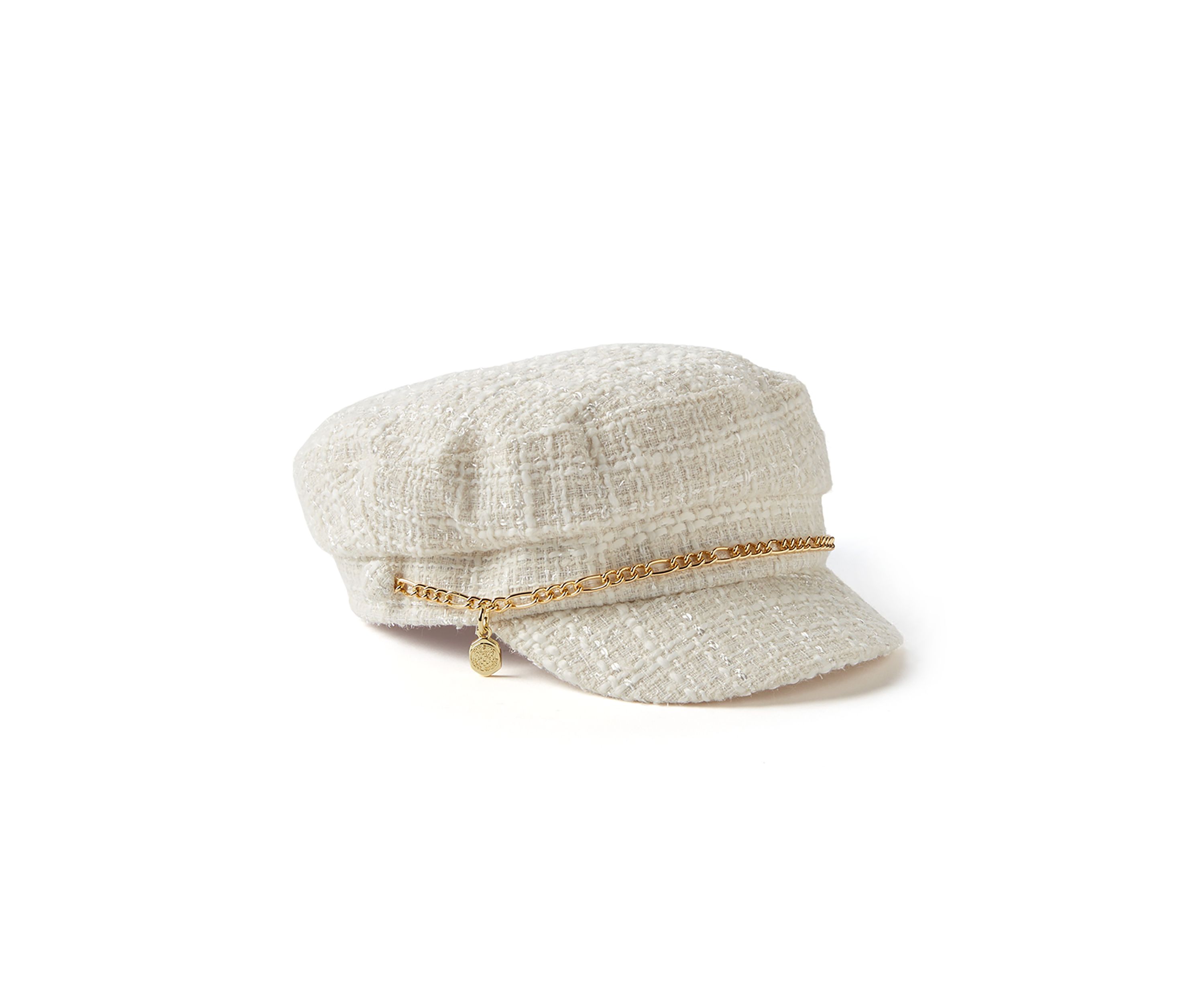 Metallic Chain Cap