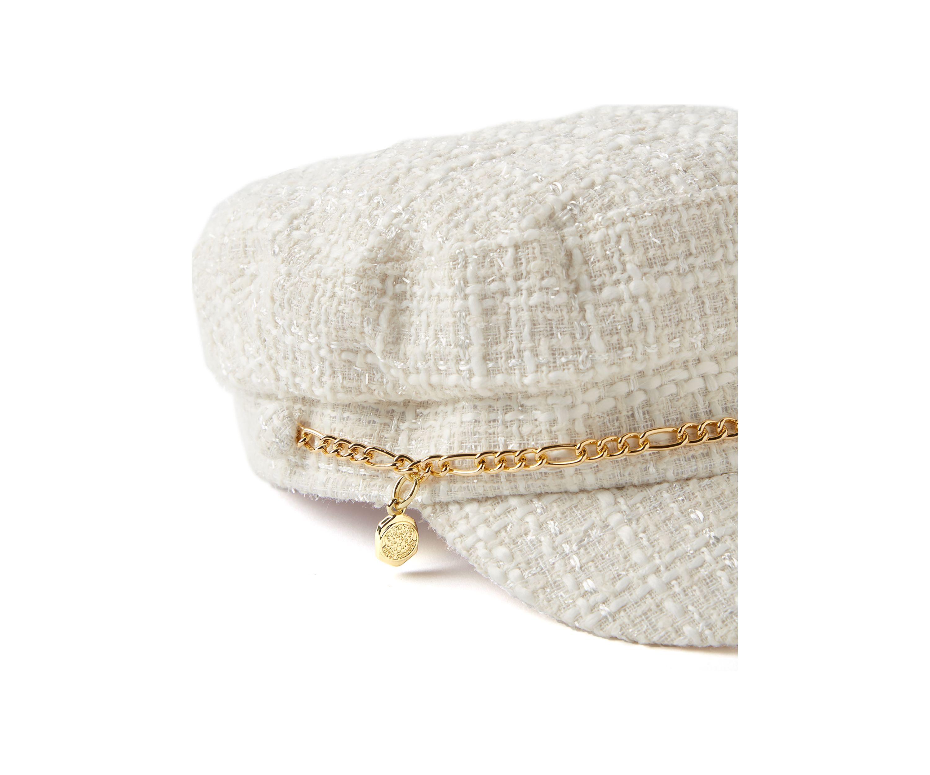 Metallic Chain Cap