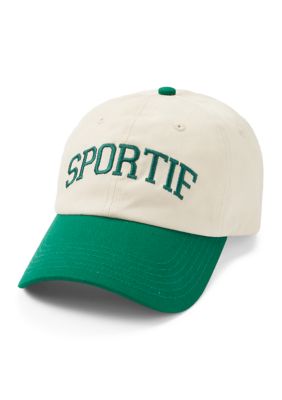 Vince Camuto Women's Sporty Colorblock Ball Cap, Green