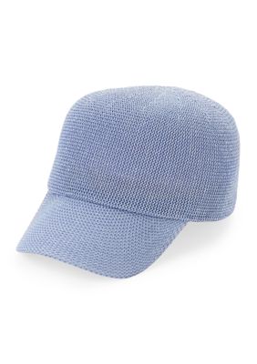 Vince Camuto Women's Paper Packable Baseball Cap with Metallic Closure