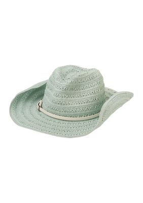 Open Weave Cowgirl Hat
