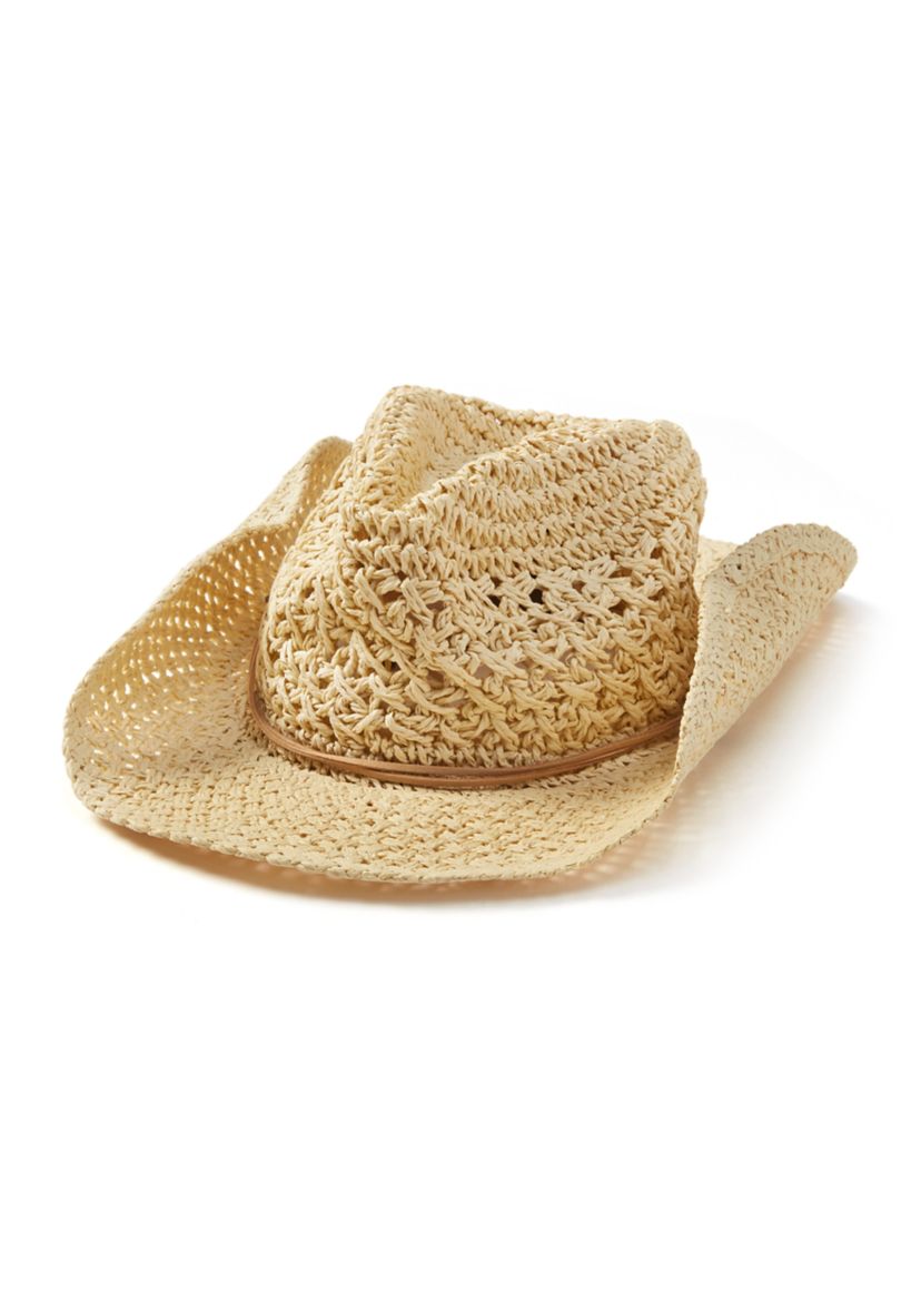 Crochet Cowgirl Hat 