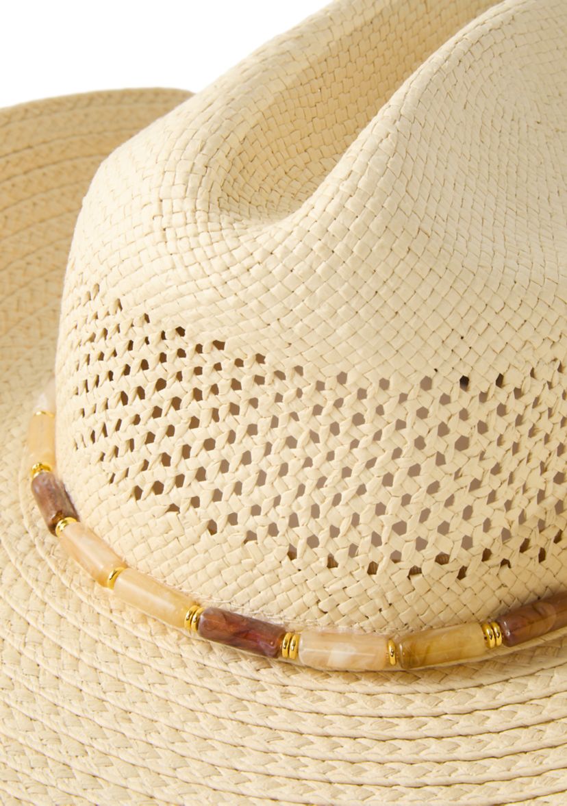 Vince Camuto Cowboy Hat with Stone Trim | Belk display picture 1