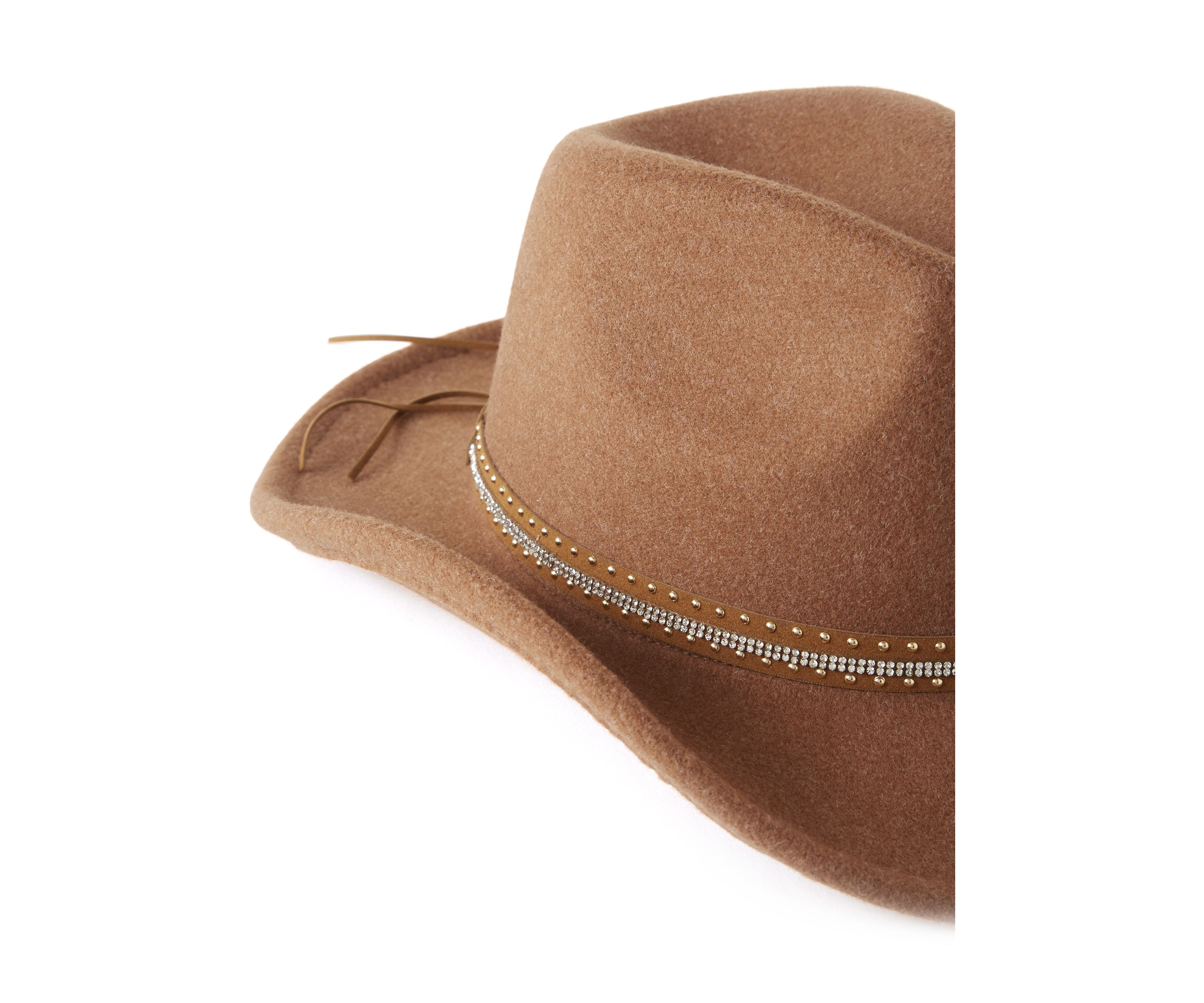 Cowboy Hat with Stud Band