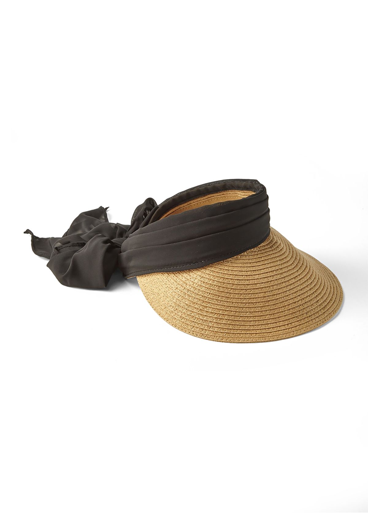 Womens Tie Back Chiffon Visor