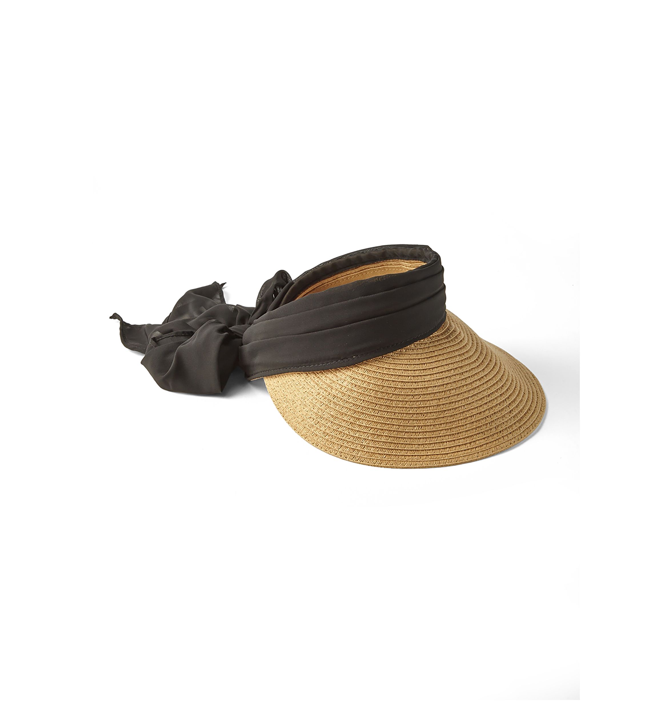 Womens Tie Back Chiffon Visor