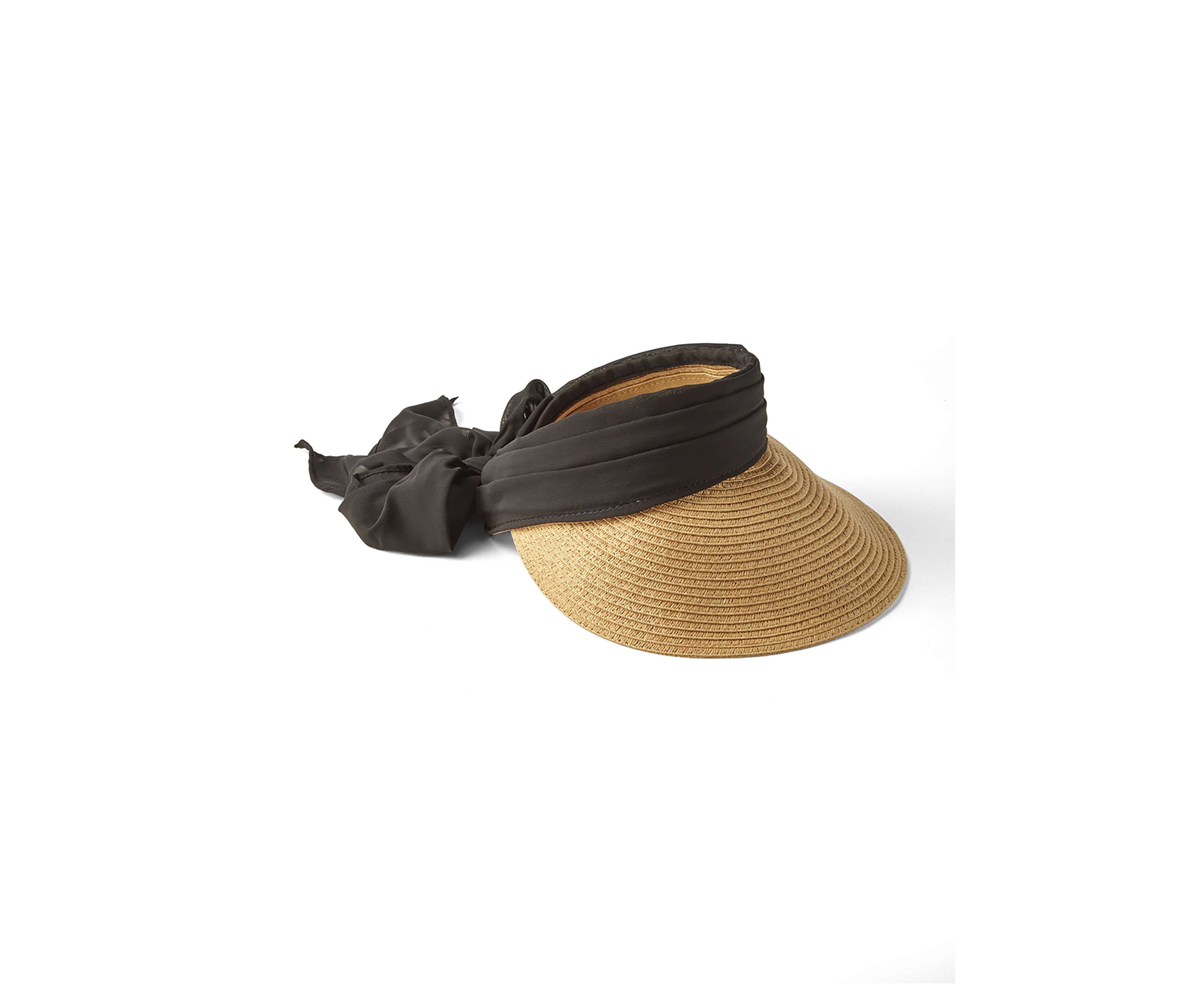 Womens Tie Back Chiffon Visor