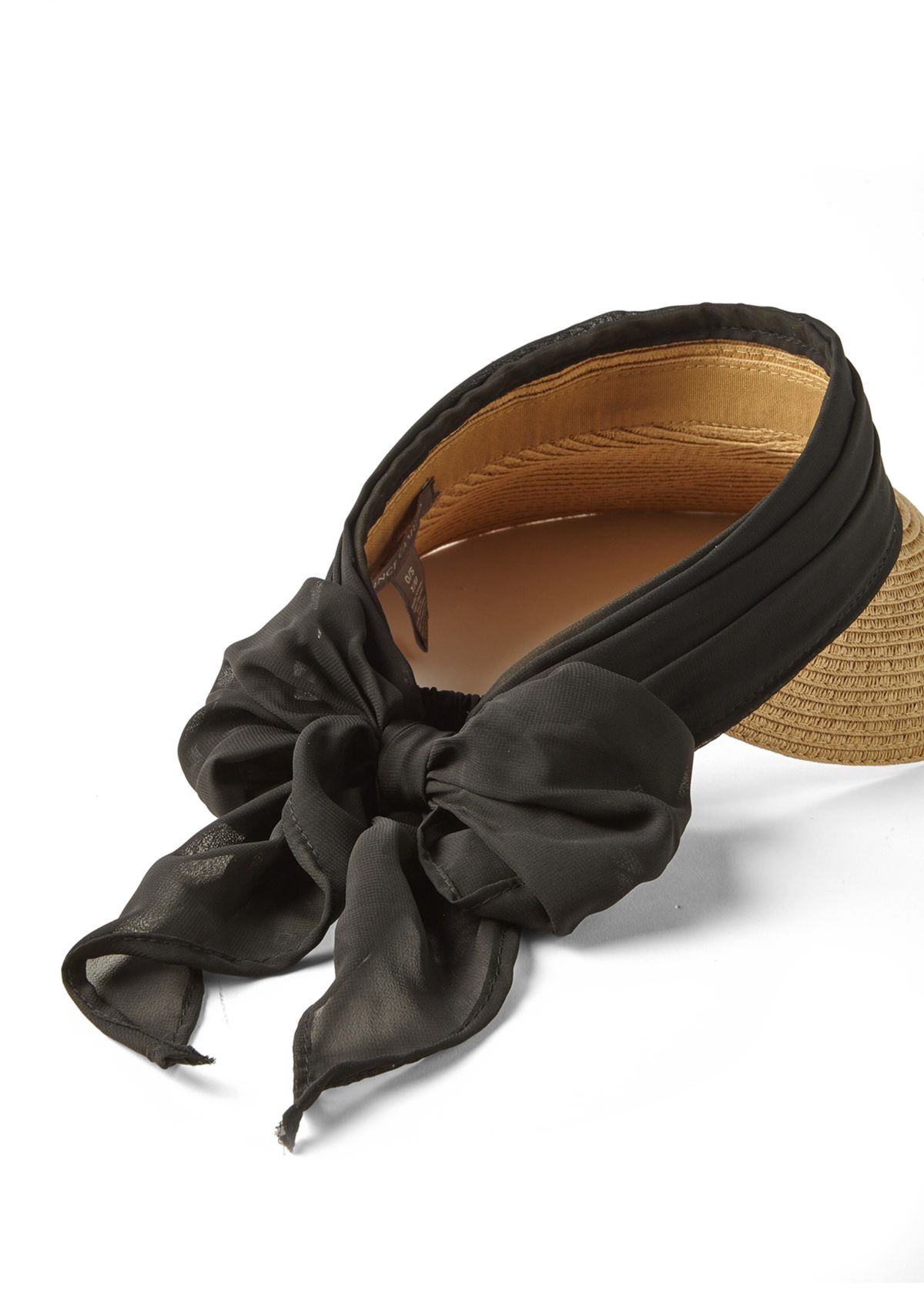 Womens Tie Back Chiffon Visor