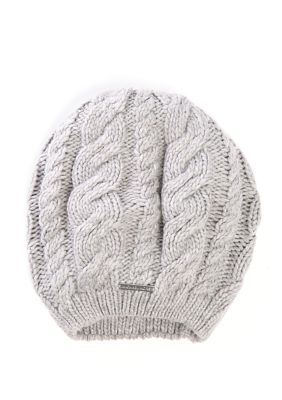 Michael kors best sale cable knit beret