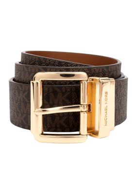 Michael Kors Women's Reversible Belt, Brown -  0722947748721