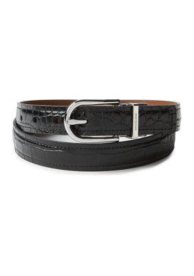 Michael Kors Women's Reversible Leather Belt