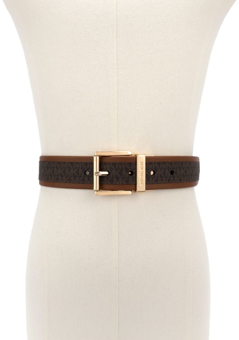 Michael Kors Reversible Logo Belt | Belk display picture 1