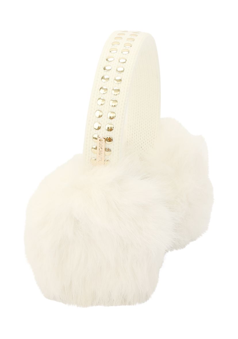 Michael Kors earmuffs Faux Fur Ear Muffs in BLACK - Sale | Michael Kors [US] main image 2