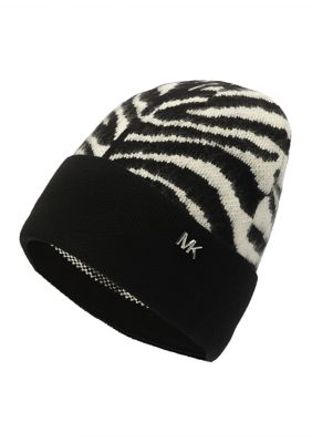 Michael Kors Women's Zebra Spine Cuff Hat