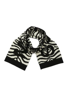 Michael Kors Women's Zebra Spine Scarf