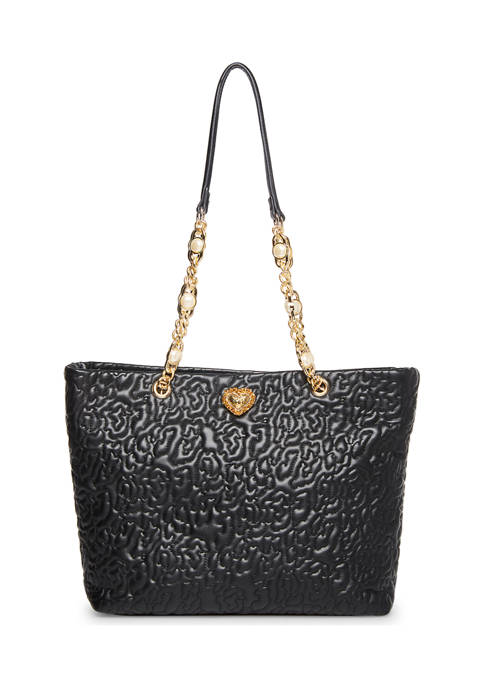 Betsey Johnson Quilted Animal Tote