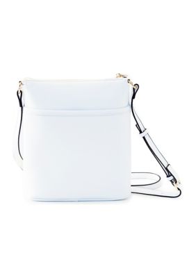 Saffiano Floral Crossbody