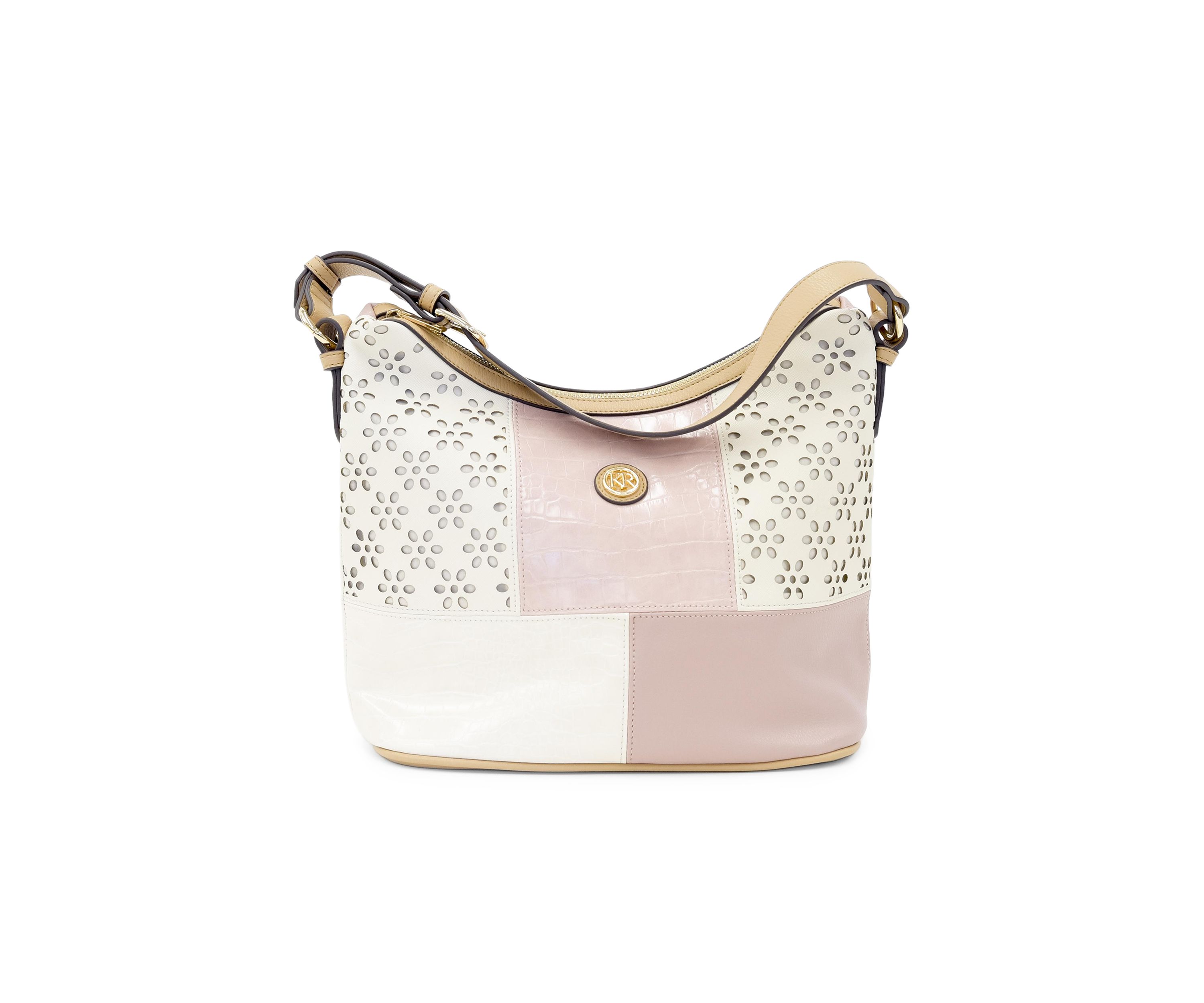 Mix Media Hobo Bag
