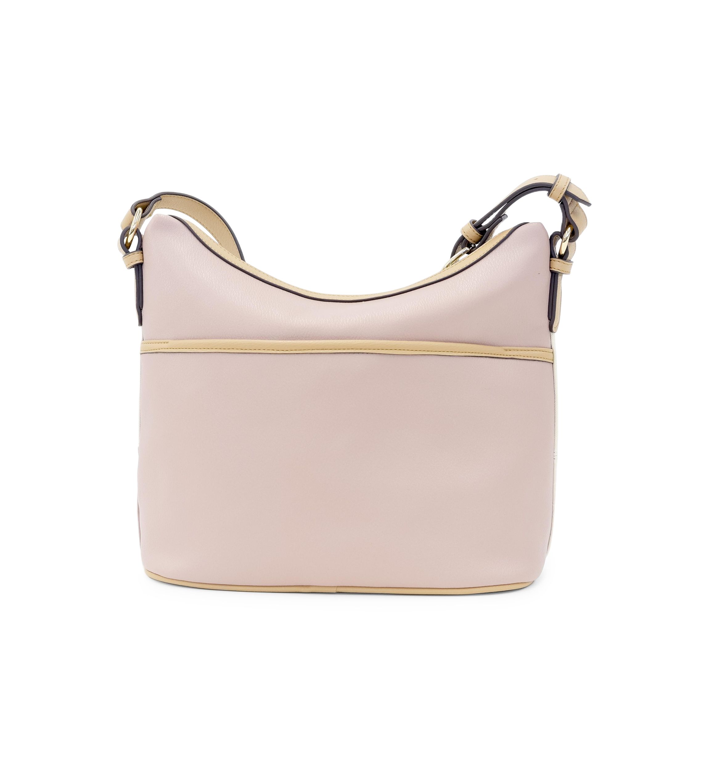 Mix Media Hobo Bag