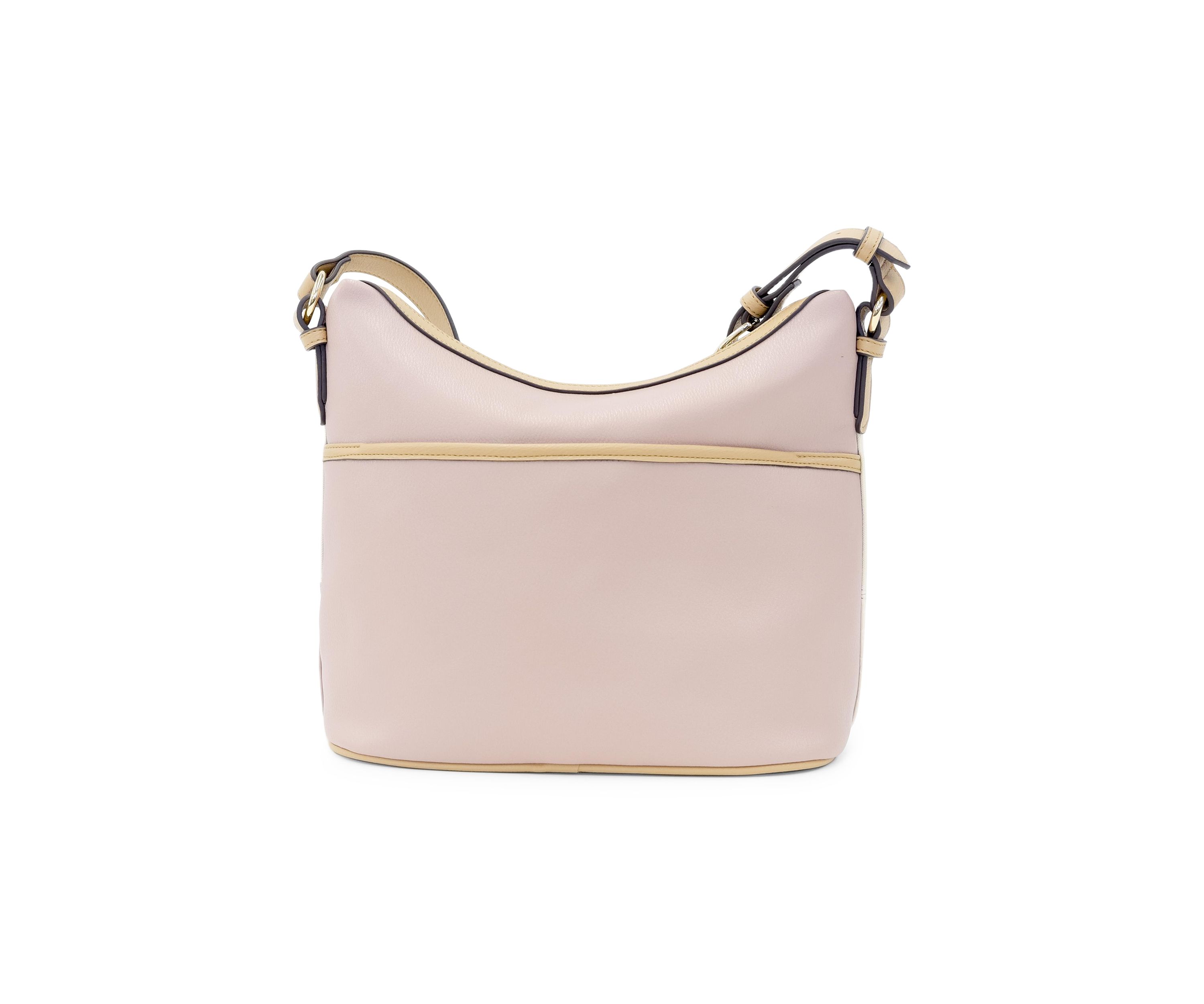Mix Media Hobo Bag