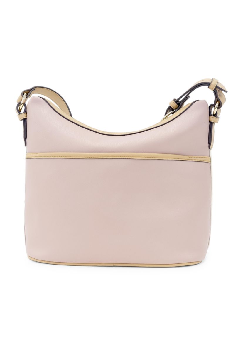 Mix Media Hobo Bag