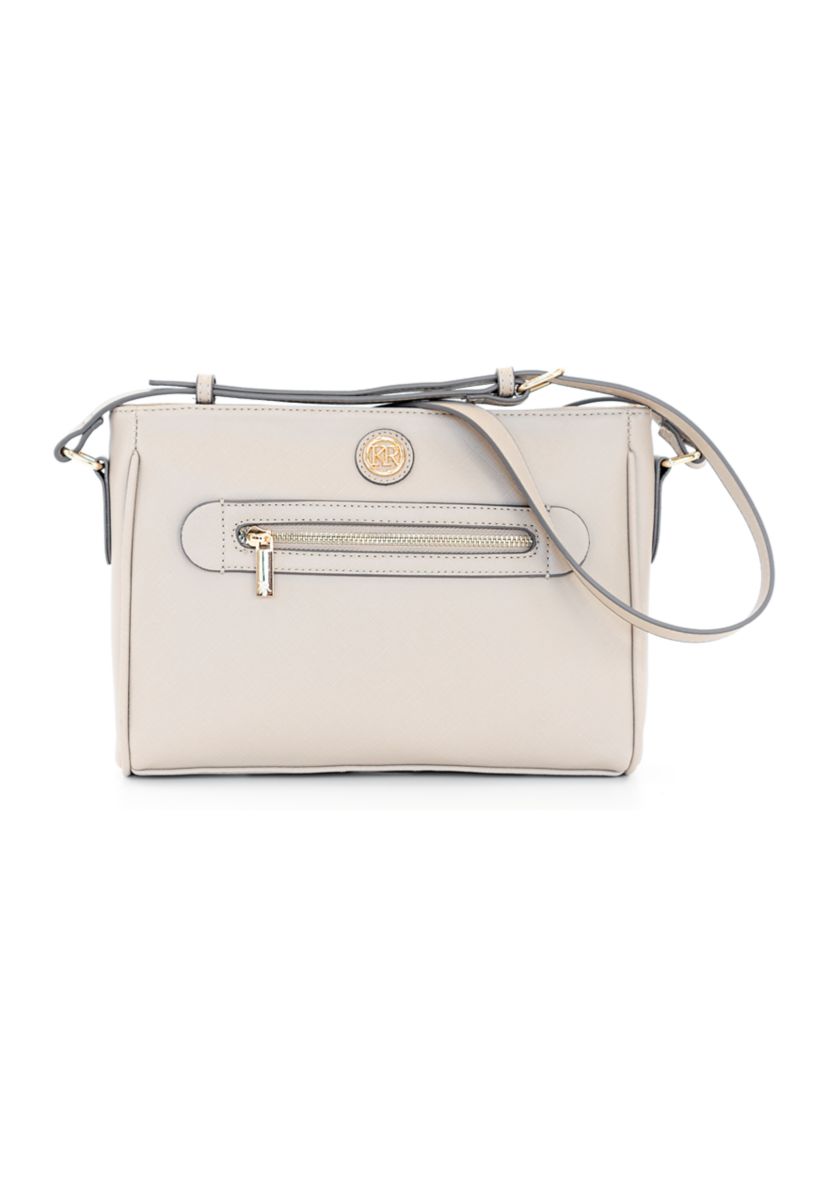 Saffiano East West Crossbody Bag
