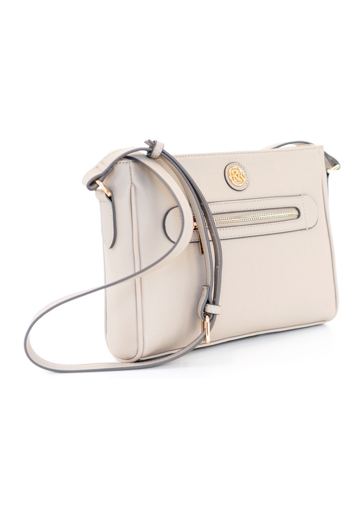 Saffiano East West Crossbody Bag