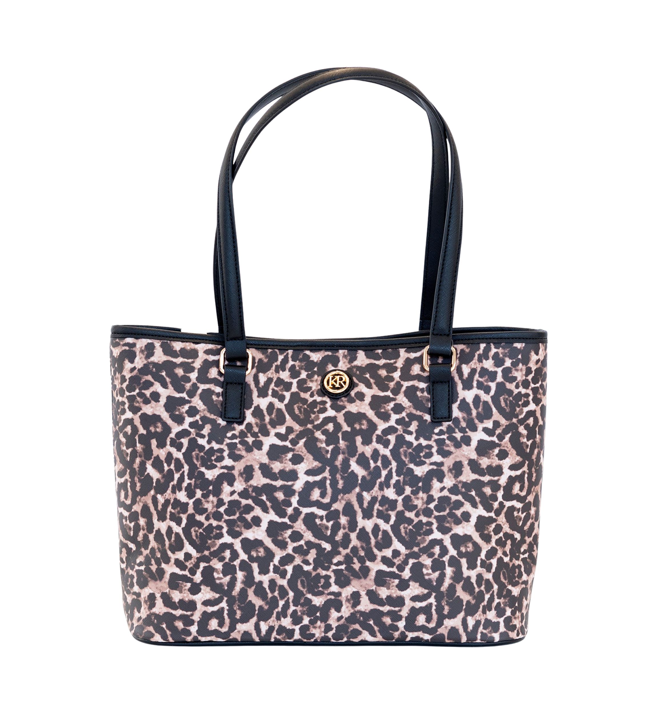   Saffiano Leopard Crossbody 