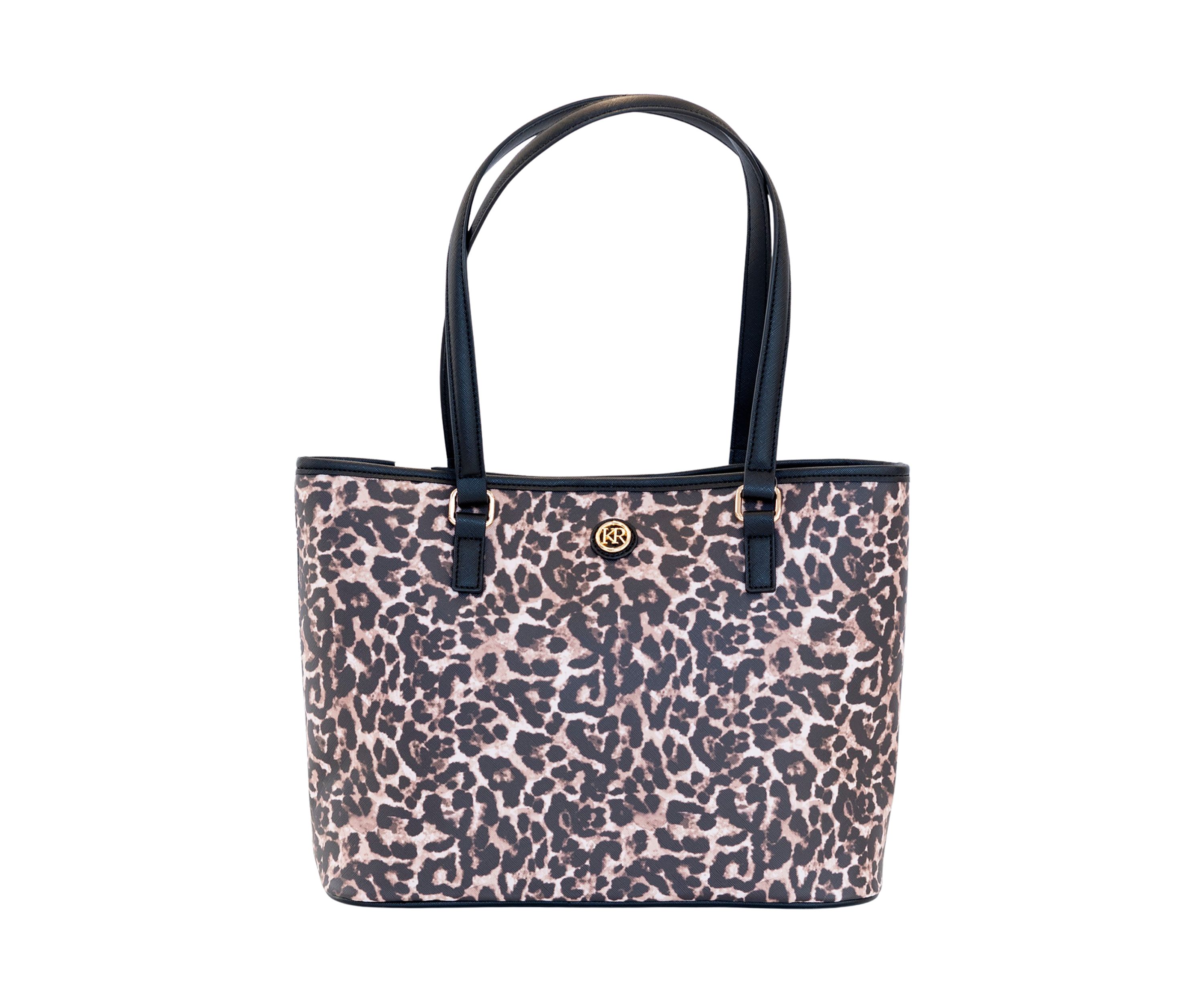   Saffiano Leopard Crossbody 