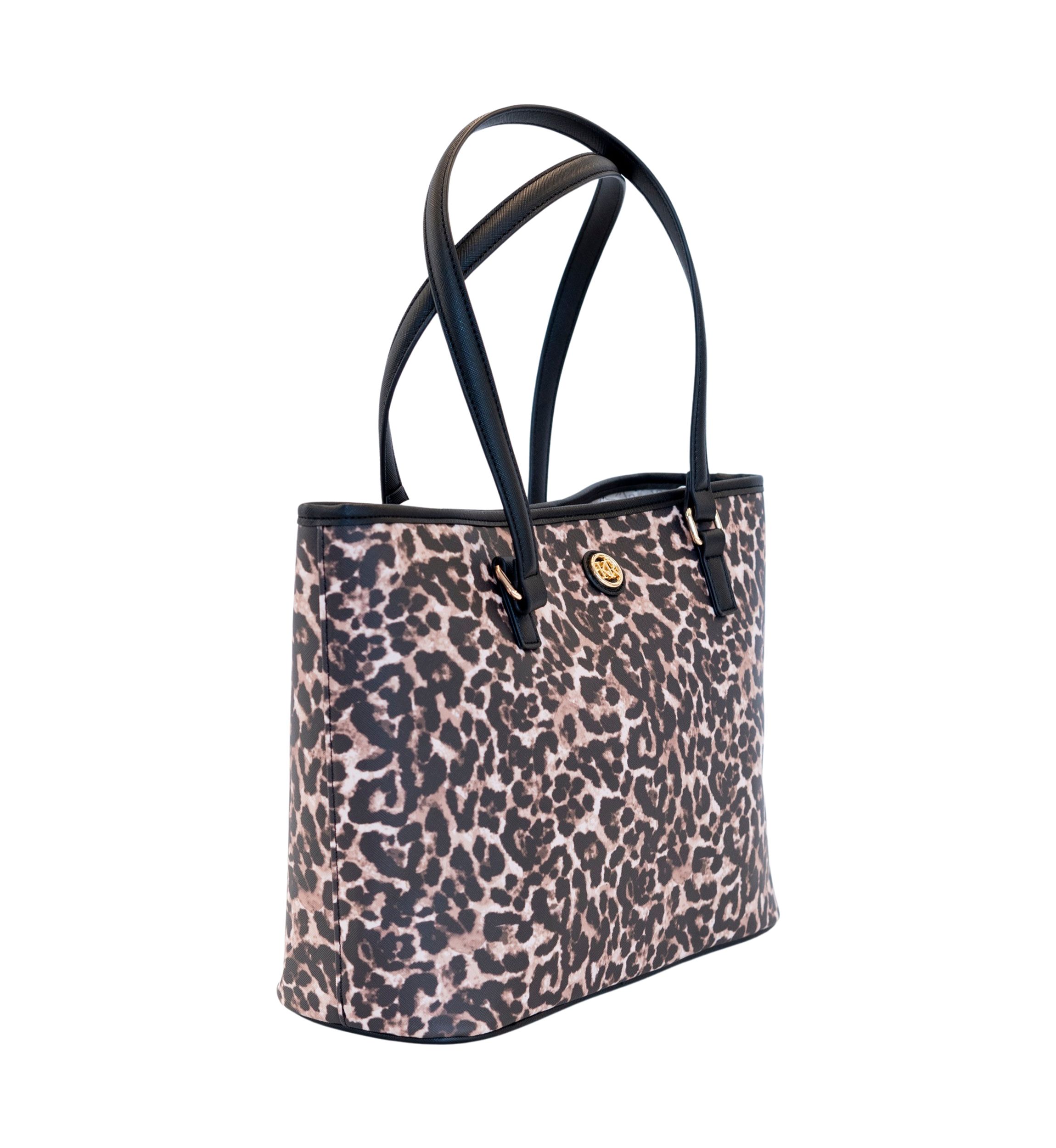   Saffiano Leopard Crossbody 