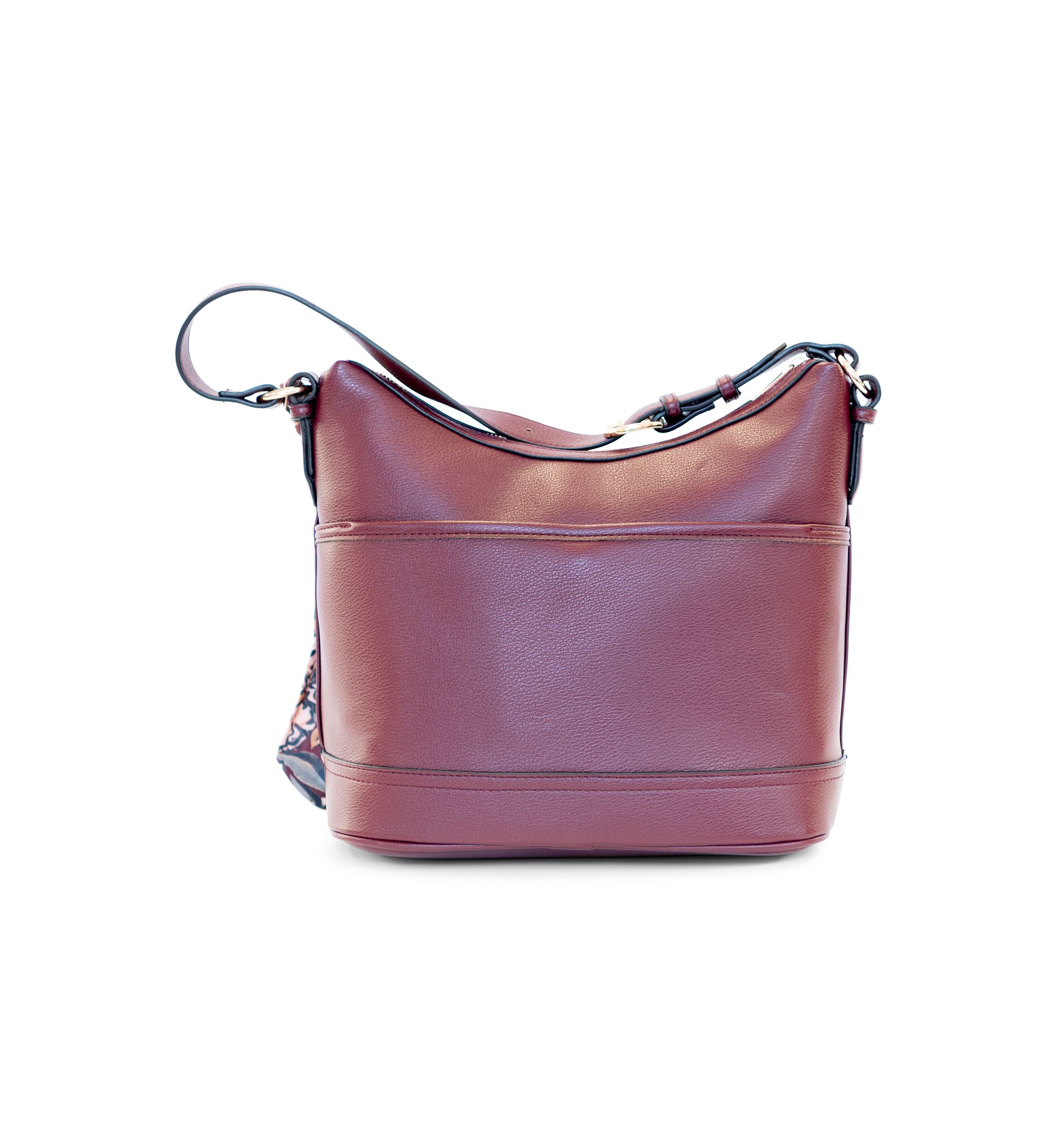 Pebble Hobo with Scarf Bag