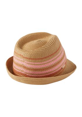 Women's Varigated Stripe Fedora