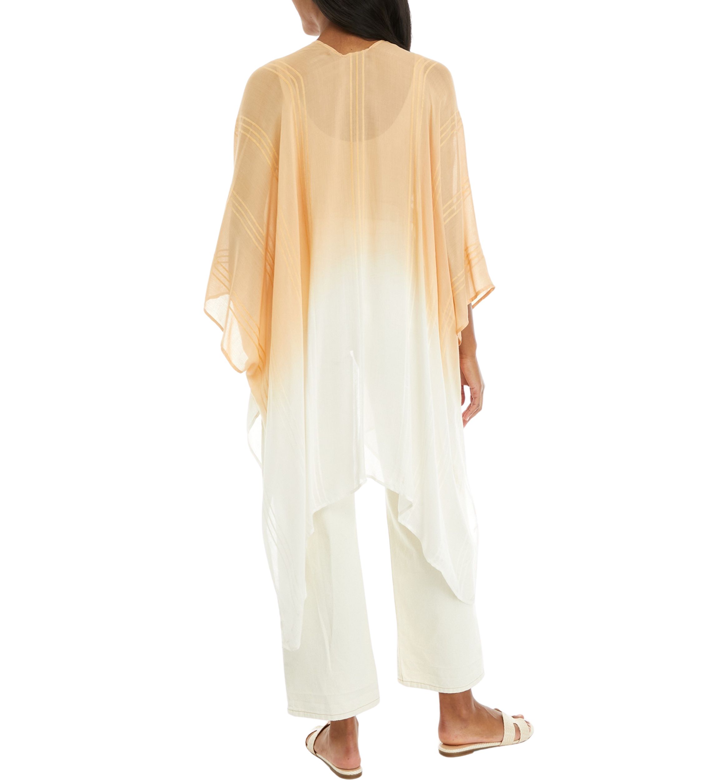Ombré Slub Ruana
